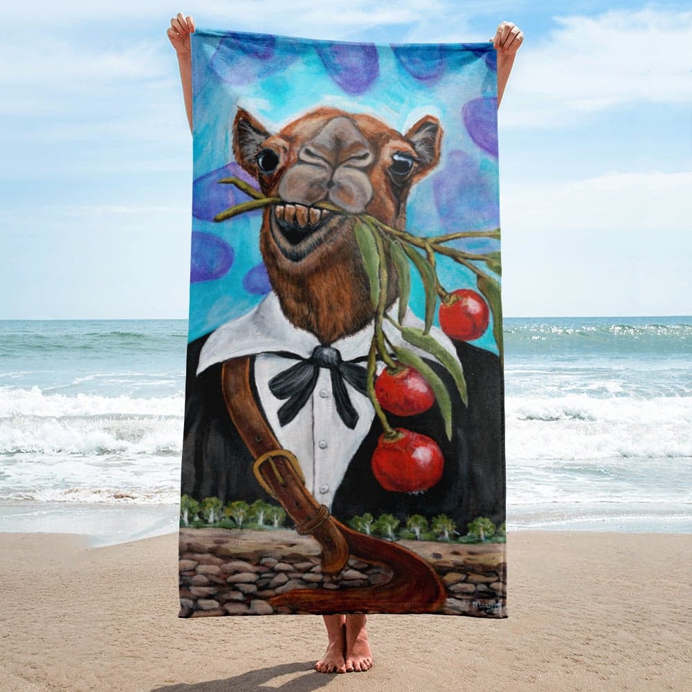 Feral Fusion Bush-to-Beach Towel - The Camel