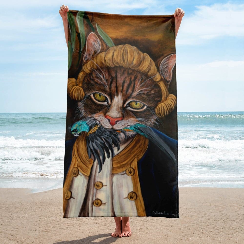 Feral Fusion Bush-to-Beach Towel - The Cat