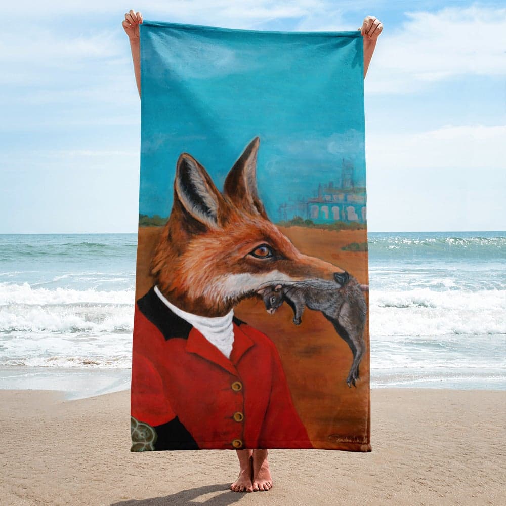 Feral Fusion Bush-to-Beach Towel - The Fox