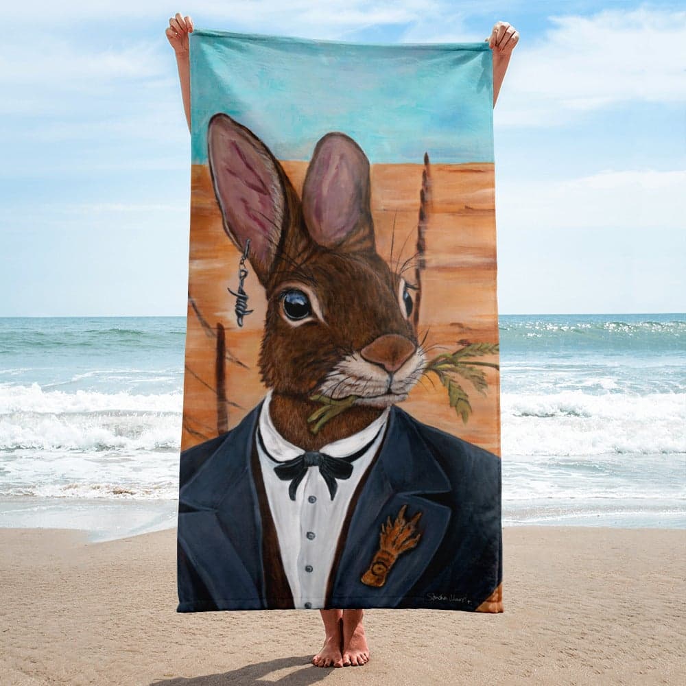 Feral Fusion Bush-to-Beach Towel - The Rabbit