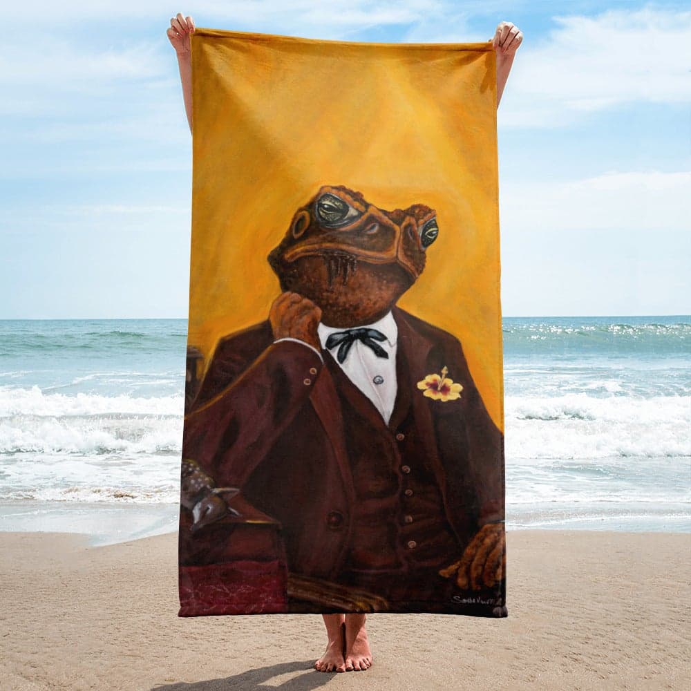 Feral Fusion Bush-to-Beach Towel - The Toad