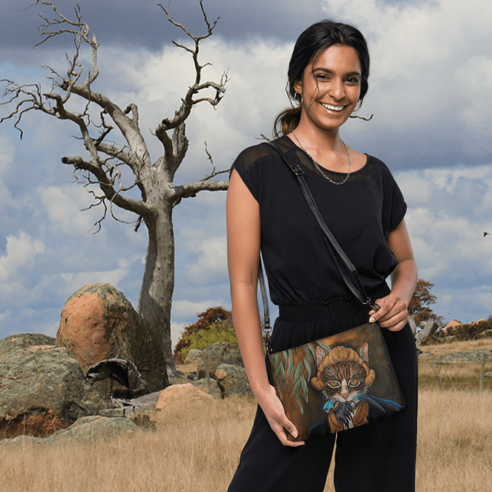 Feral Fusion Crossbody bag- The Cat