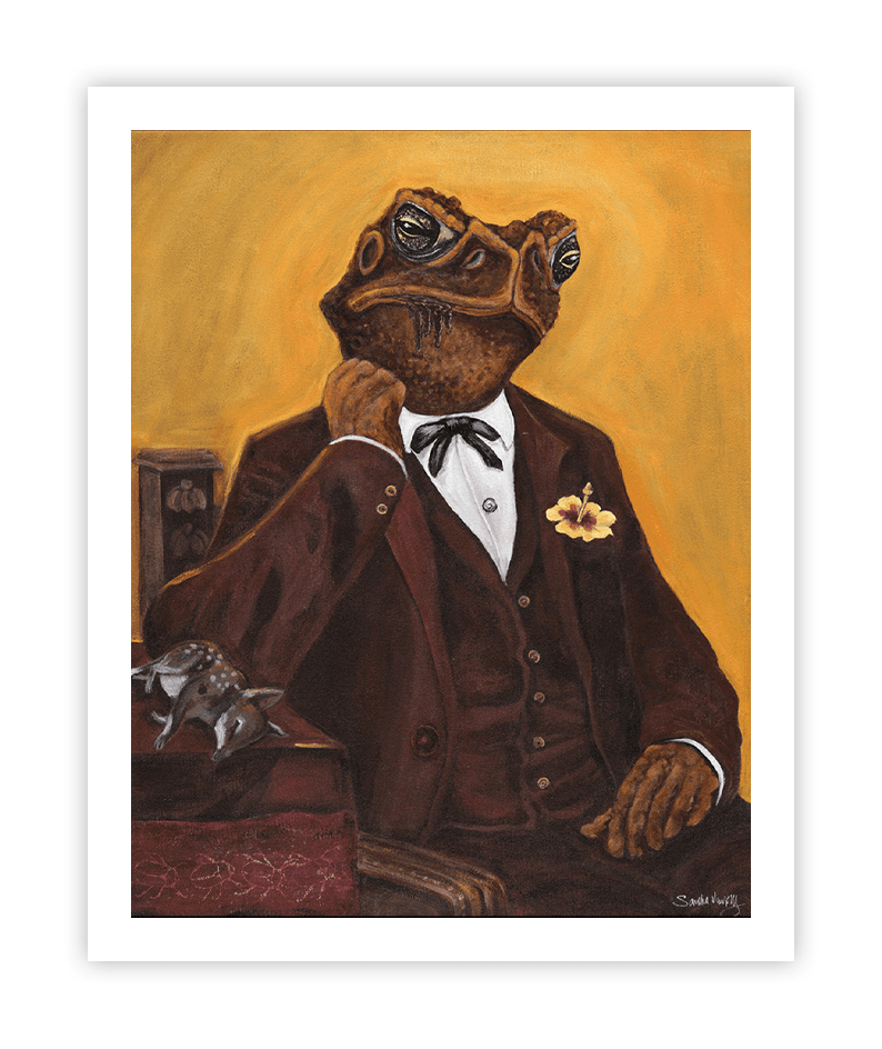 The Cane Toad, 2023 - Print
