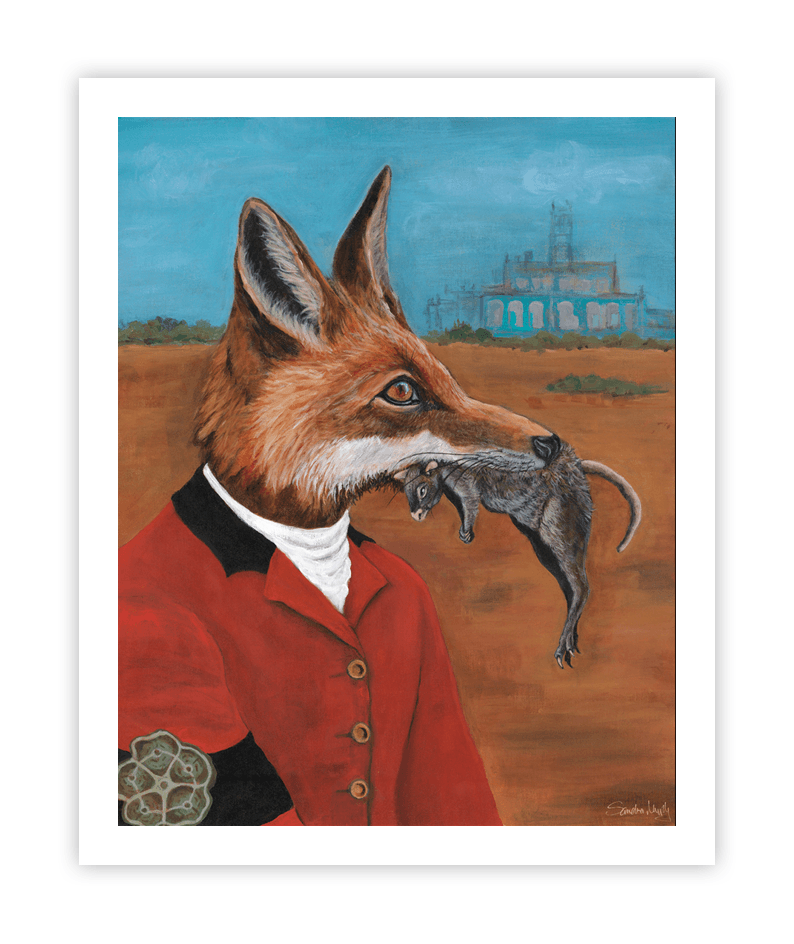 The Fox, 2023 - Print