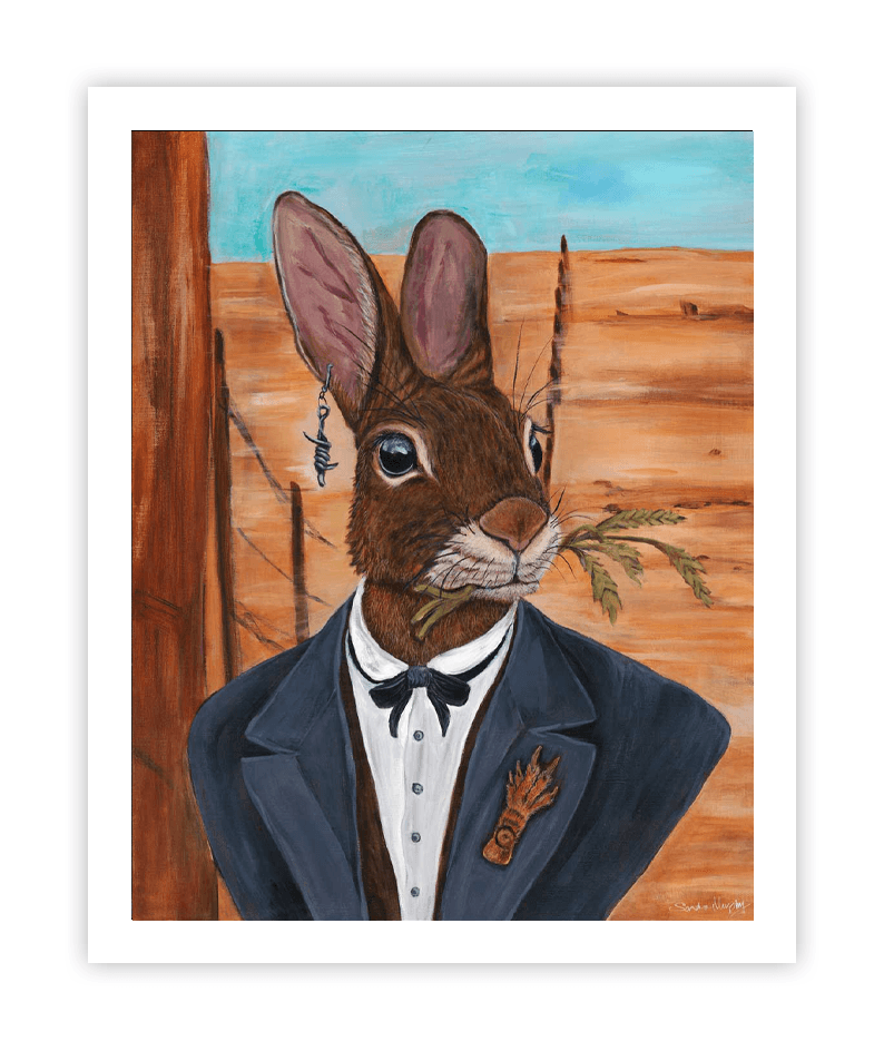 The Rabbit, 2023 - Print